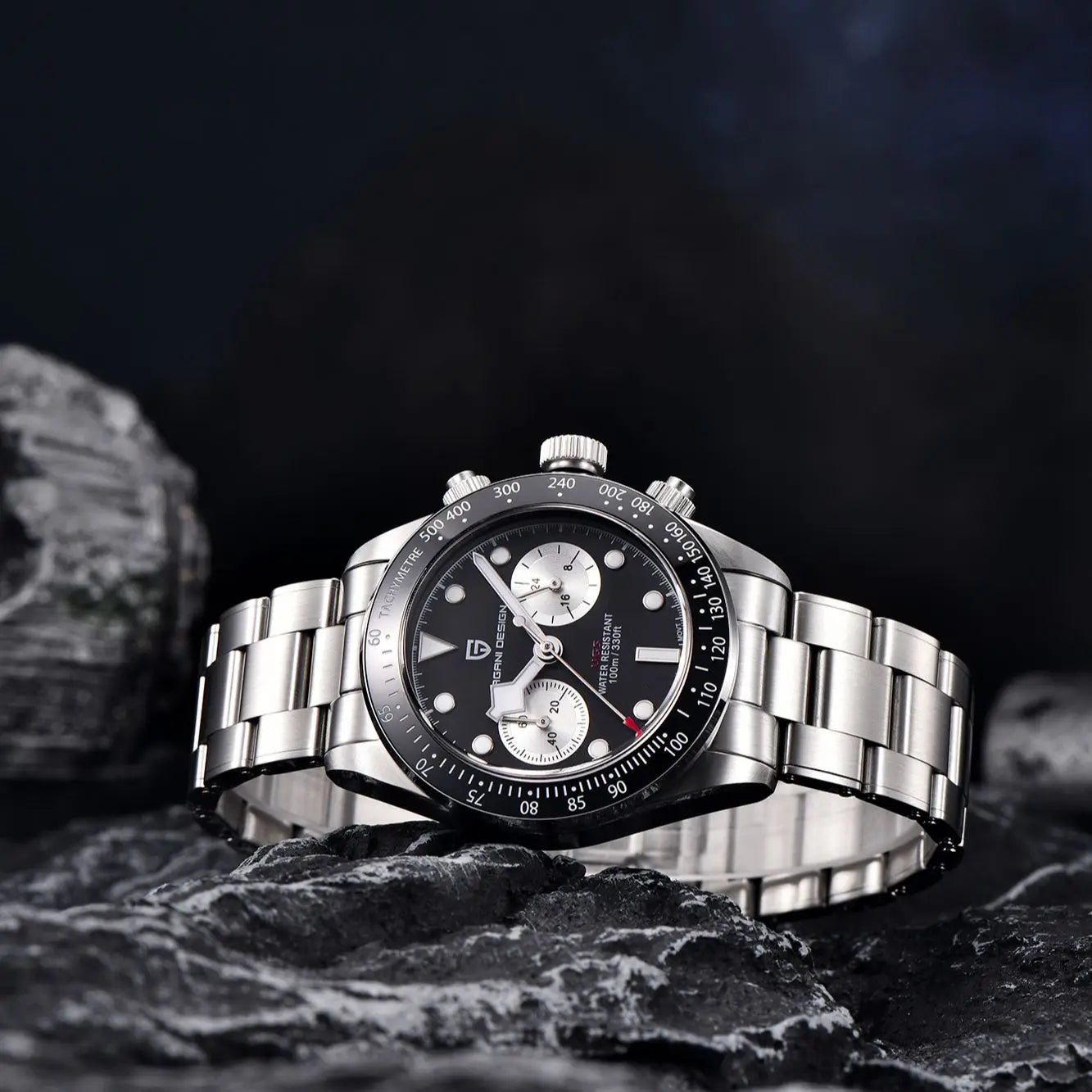 PAGANI DESIGN Men's Panda Quartz Watch 39.5mm | PD-1718
