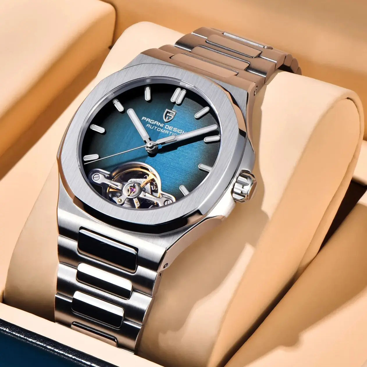 PAGANI DESIGN Tourbillon Men's Mechanical Watches 42mm | PD-YS025