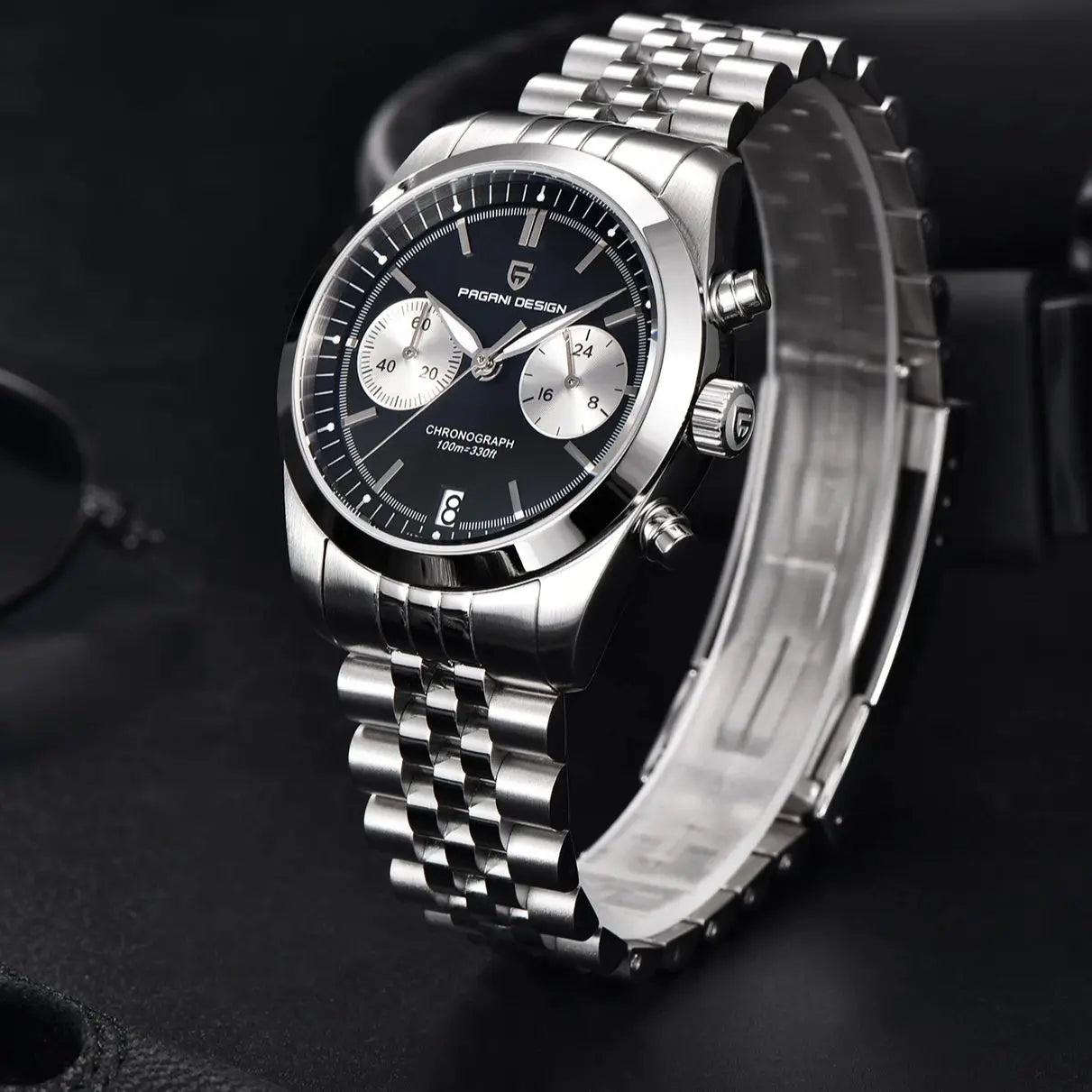 PAGANI DESIGN Pilot Men's Quartz Watches Sapphire 37.5mm | PD-1775