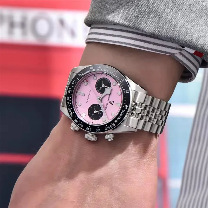 PAGANI DESIGN Panda Men's Watches Quartz 39.5mm | PD-1813