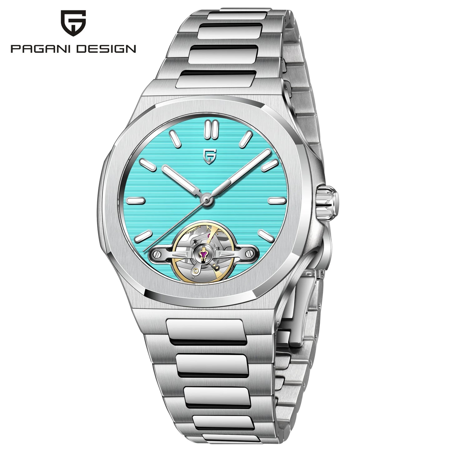 PAGANI DESIGN Tourbillon Men's Mechanical Watches 42mm | PD-YS025