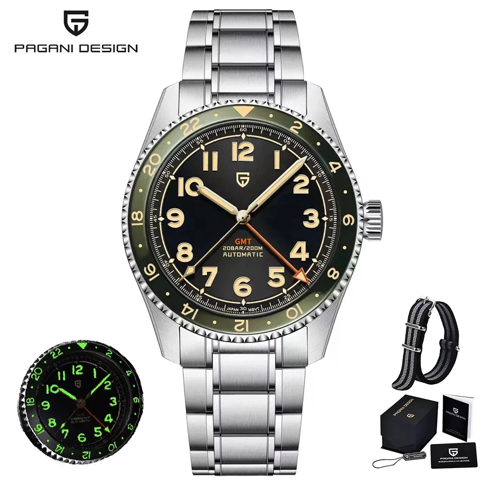PAGANI DESIGN Luxury Automatic Mechanical Men's Watch 40mm | PD-1784