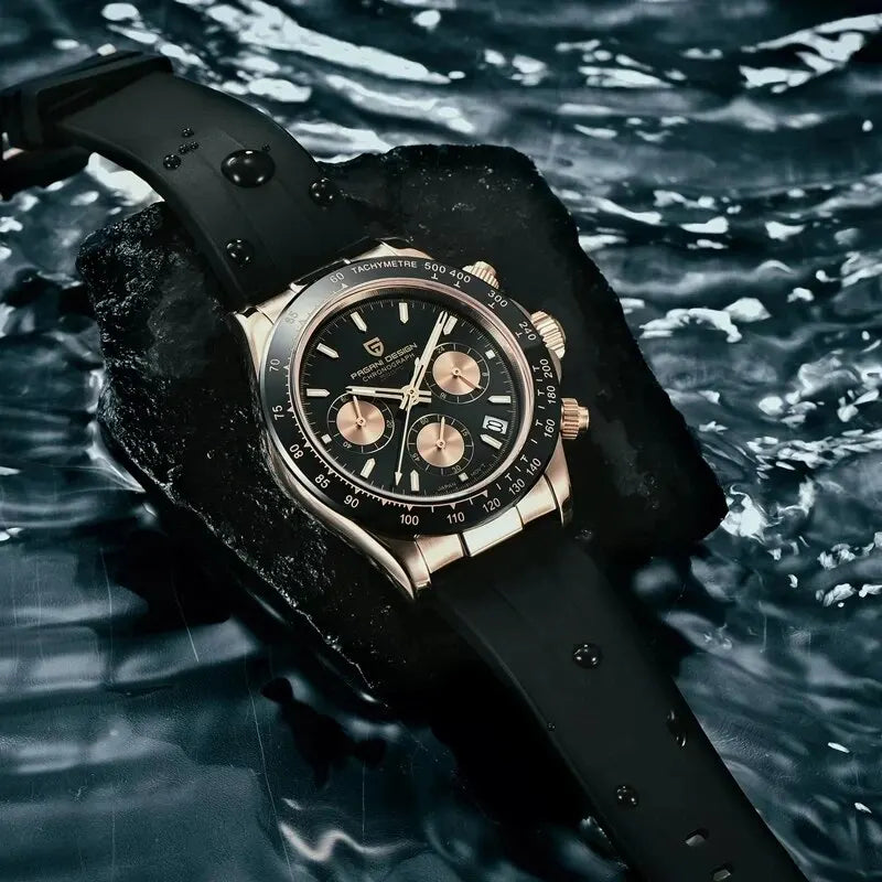 PAGANI DESIGN Quartz Men's Luxury Gold 40mm | PD-1664
