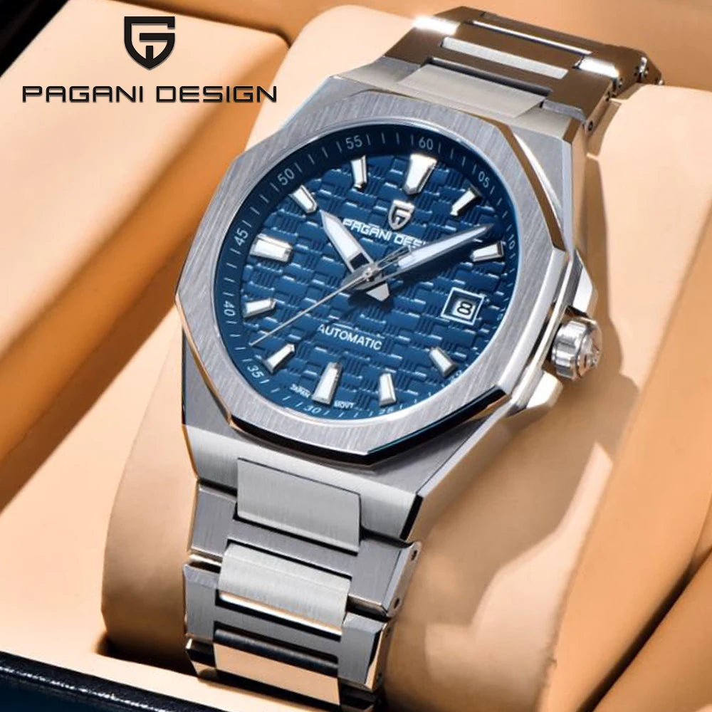 PAGANI DESIGN Mechanical Watch Business Sapphire Glass Automatic 40mm | PD-YS023