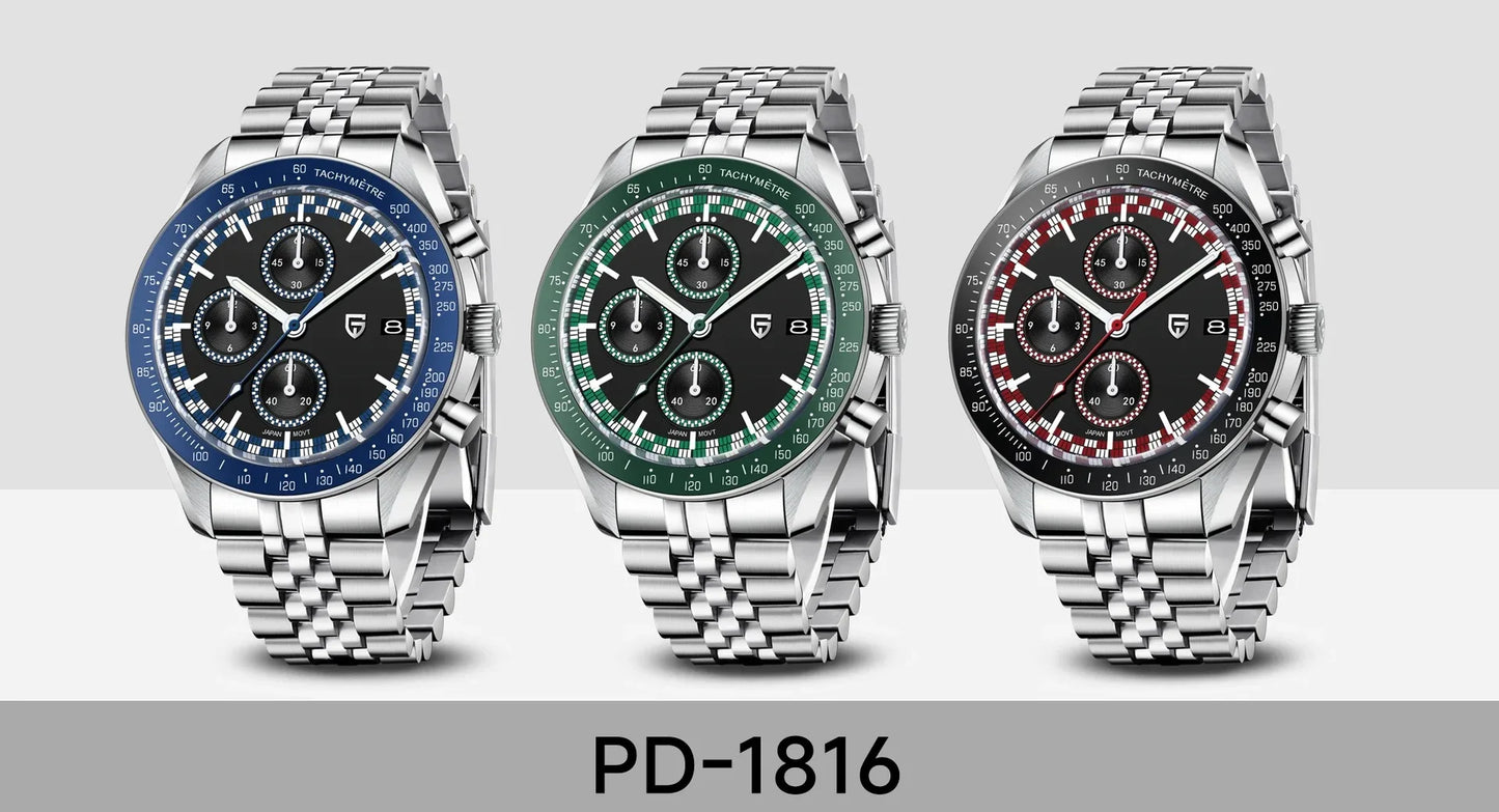 PAGANI DESIGN Chronograph Men's Quartz Watch 40mm | PD-1816