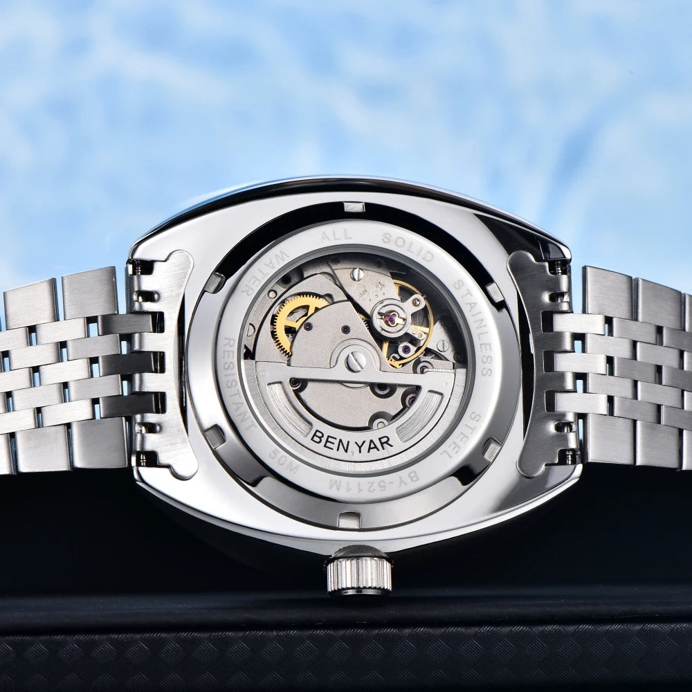 BENYAR New Luxury Men Diving Automatic Mechanical Watch 43mm | BY-5211
