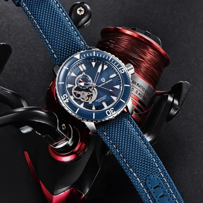 PAGANI DESIGN Men Automatic Watches Luxury Bezel NH39A 44mm | PD-1674