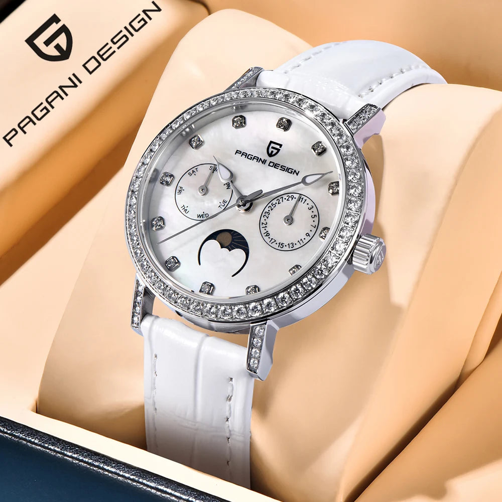 PAGANI DESIGN Elegant Ladies Watch Timepiece for Women 33mm | PD-1789