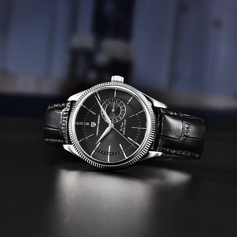 PAGANI DESIGN Men's Quartz Wristwatch Conceptual Border Crossing Calendar 43mm | PD-1689