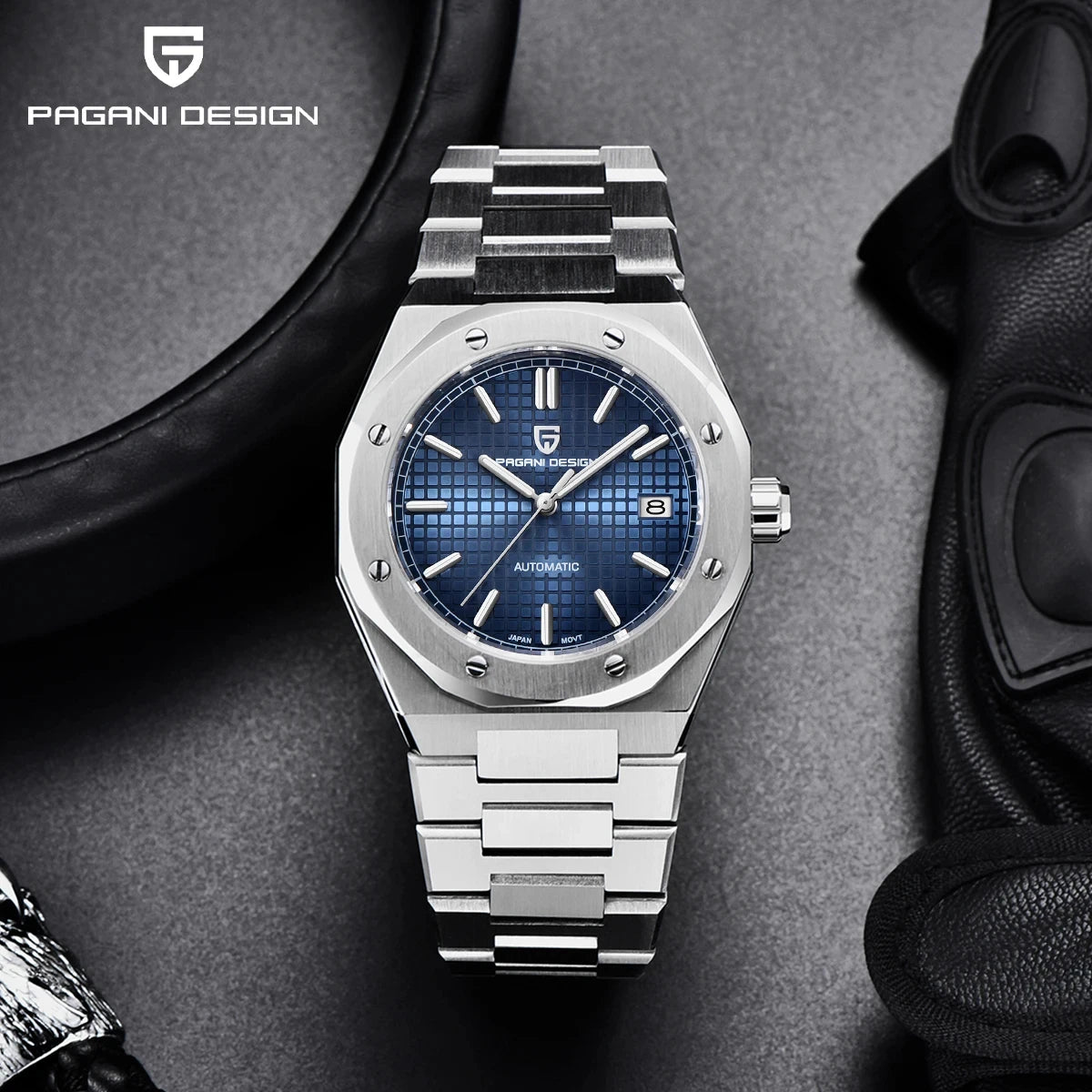 PAGANI DESIGN Men's Automatic Mechanical Watch 40mm | PD-1673