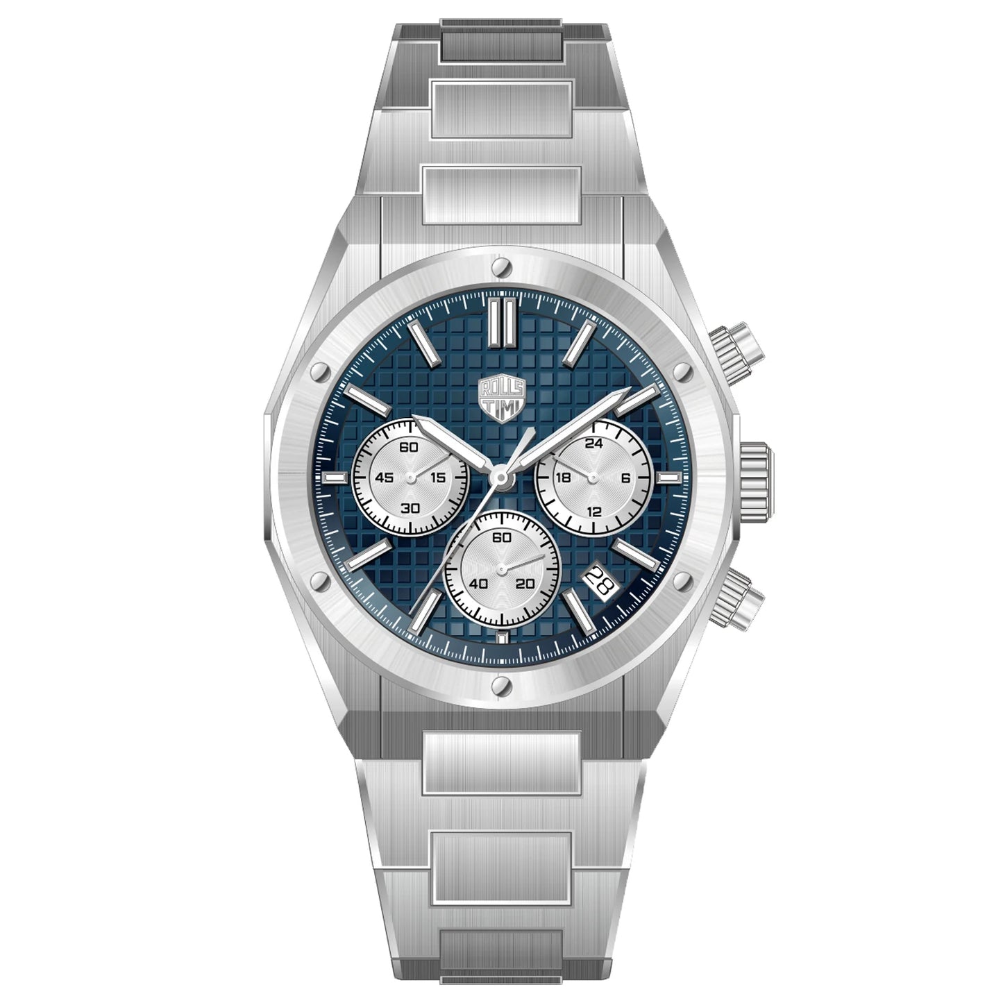 RollsTimi New Engineer Design Chronograph Men's Quartz Watch 39mm | RT-7934