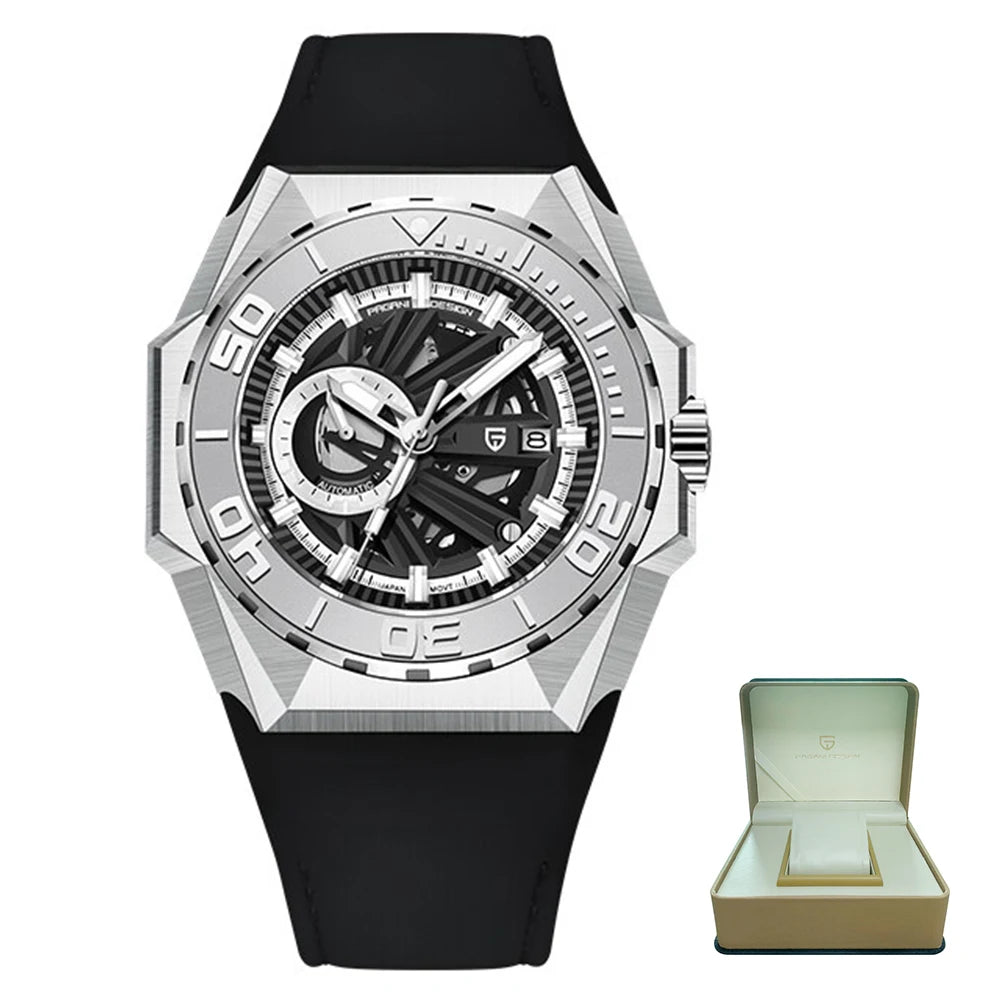 PAGANI DESIGN Men Automatic NH39 Movement Sapphire Watch 47.5mm | PD-YS007