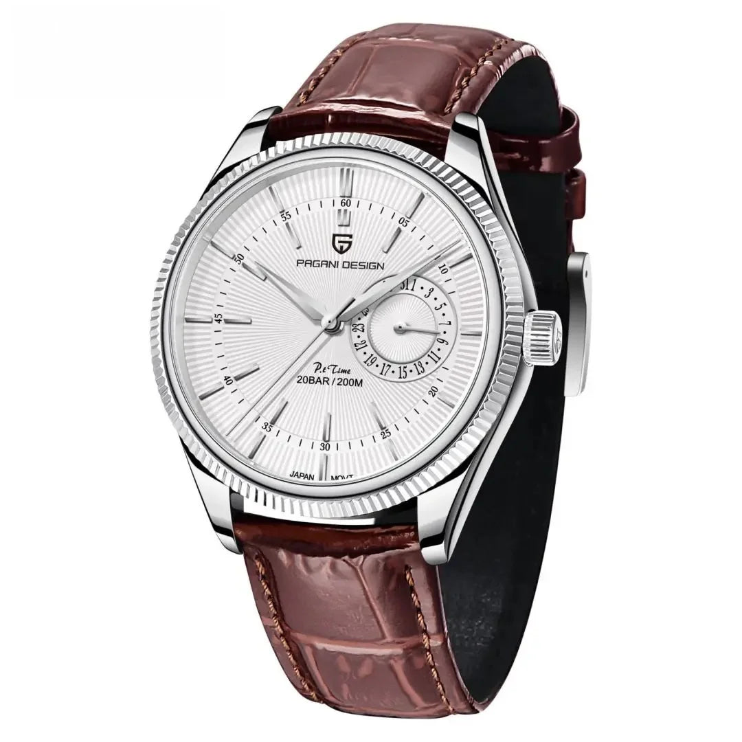 PAGANI DESIGN Men's Quartz Wristwatch Conceptual Border Crossing Calendar 43mm | PD-1689