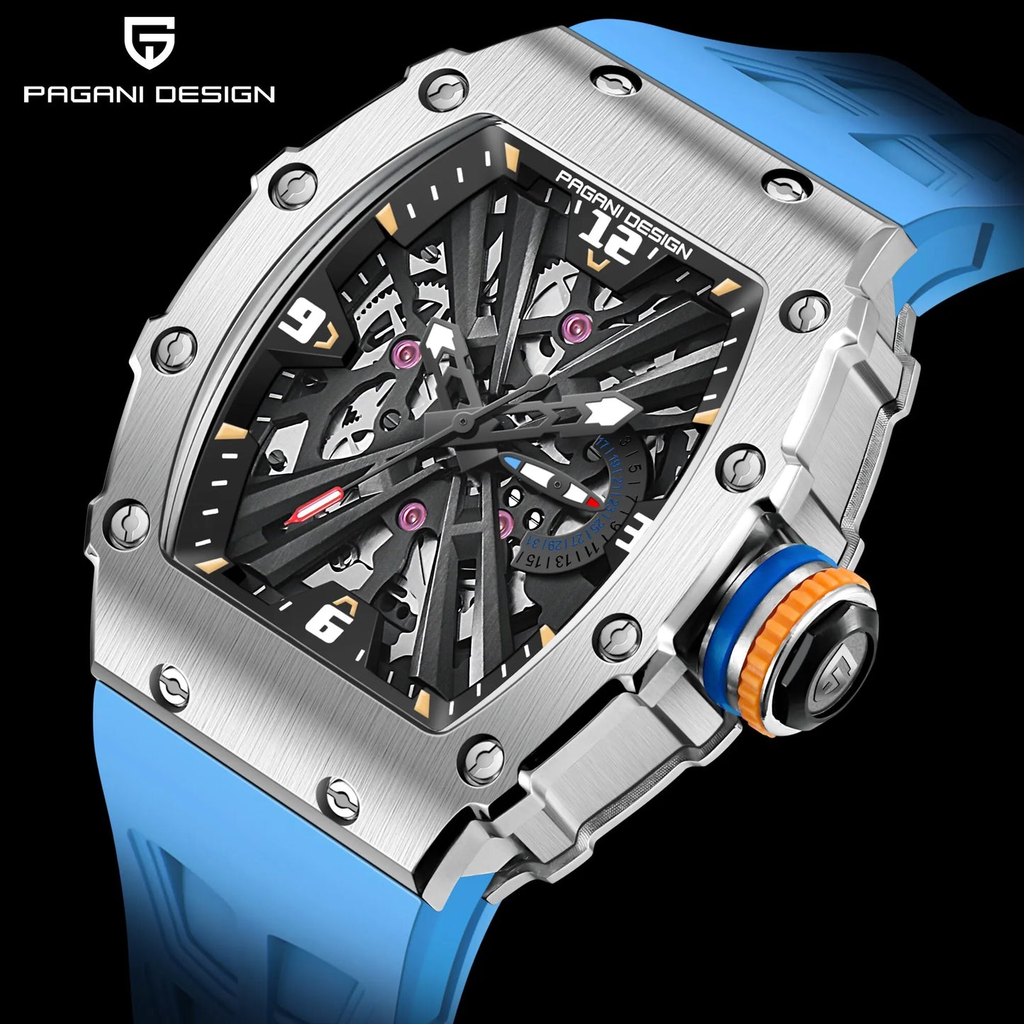 PAGANI DESIGN Men's Quartz Watches 42mm | PD-1738