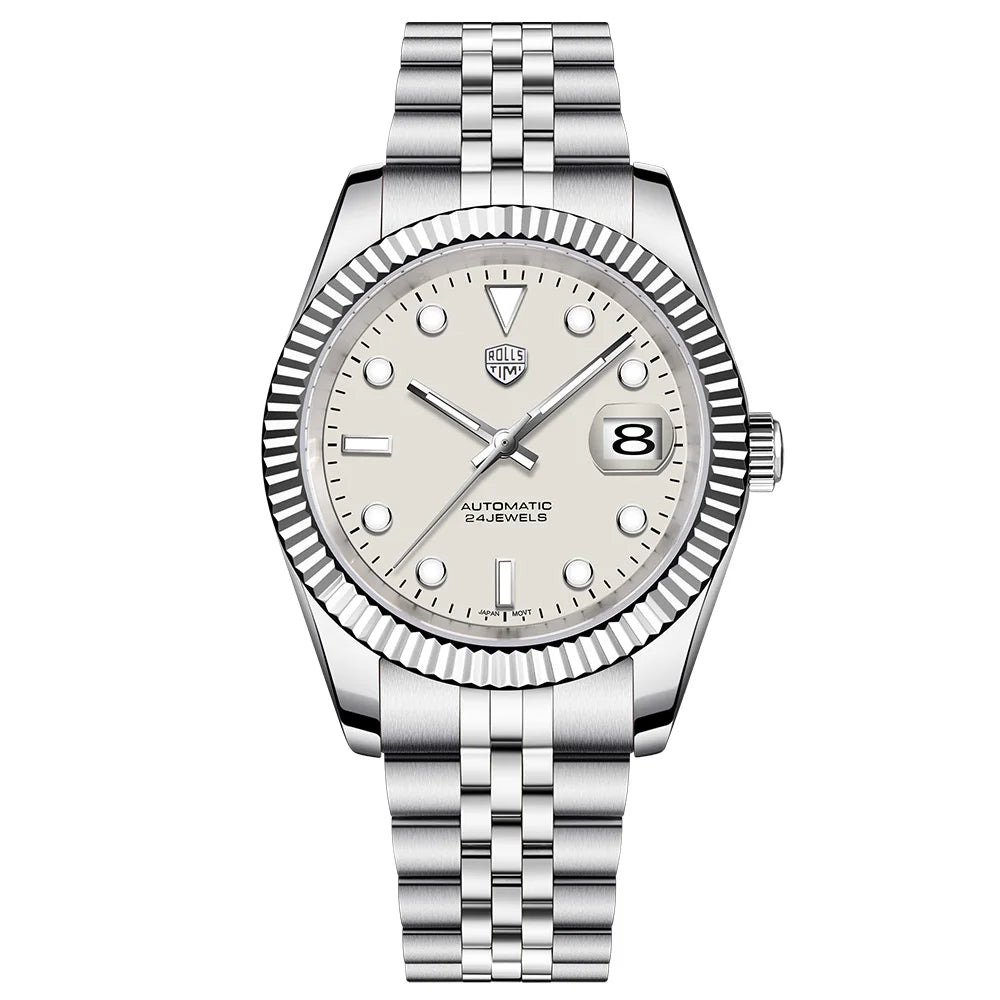 RollsTimi Men's Casual Mechanical Watch Luminous 40mm | RT-7930