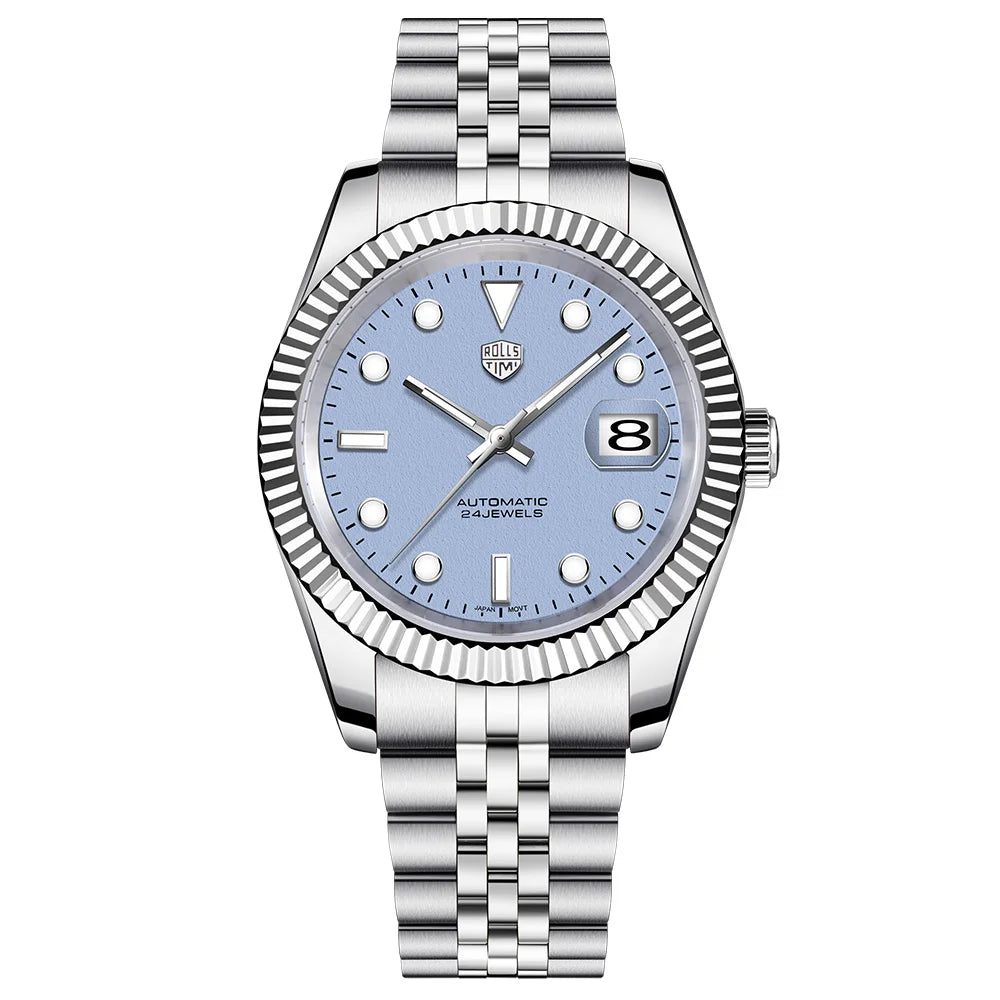 RollsTimi Men's Casual Mechanical Watch Luminous 40mm | RT-7930