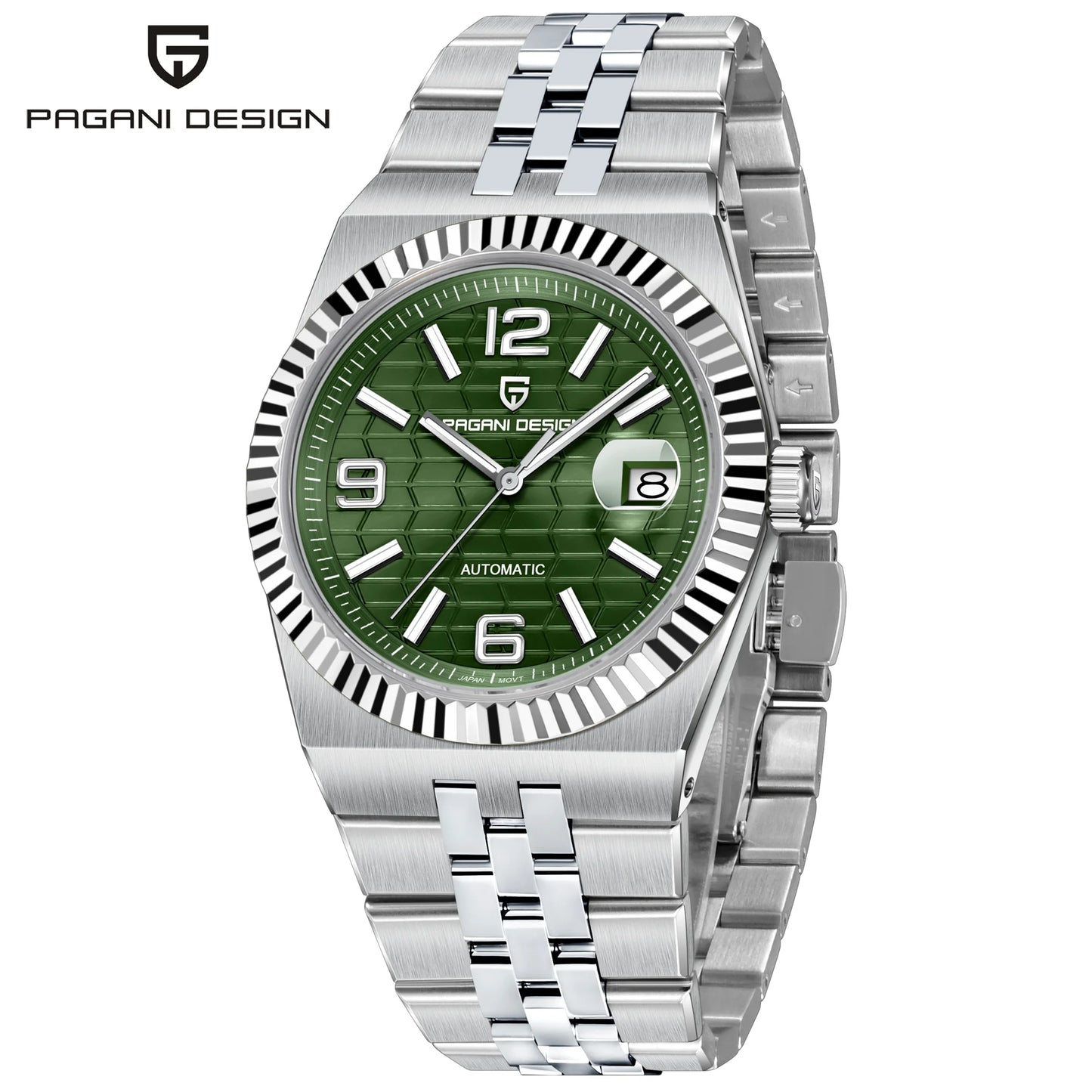 PAGANI DESIGN 3D Rhombus Dial Automatic Watch For Men 40.5mm | PD-YS027