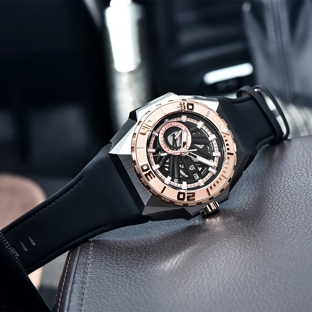 PAGANI DESIGN Men Automatic NH39 Movement Sapphire Watch 47.5mm | PD-YS007