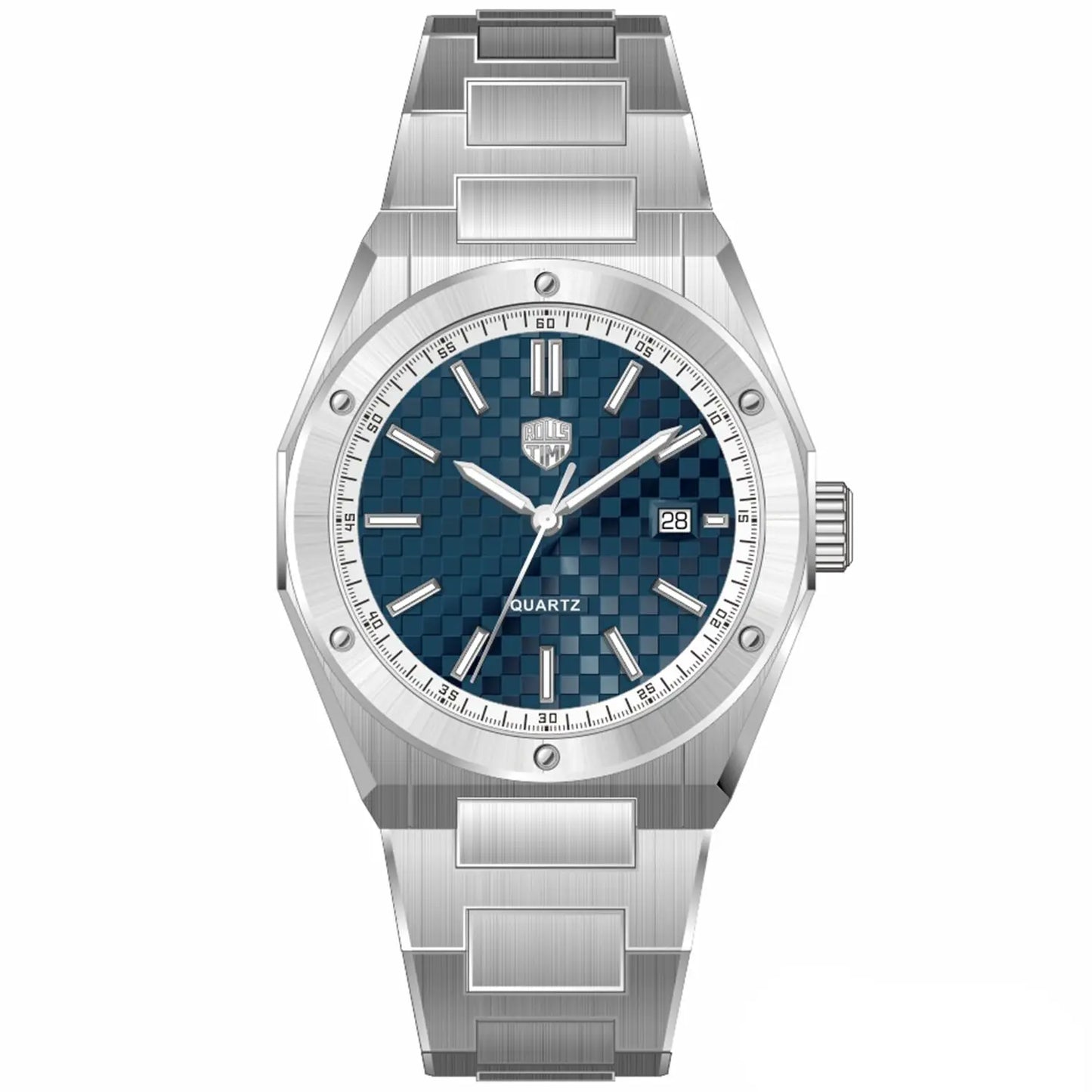 RollsTimi Mens Watches Quartz Luminous 41mm | RT-7933