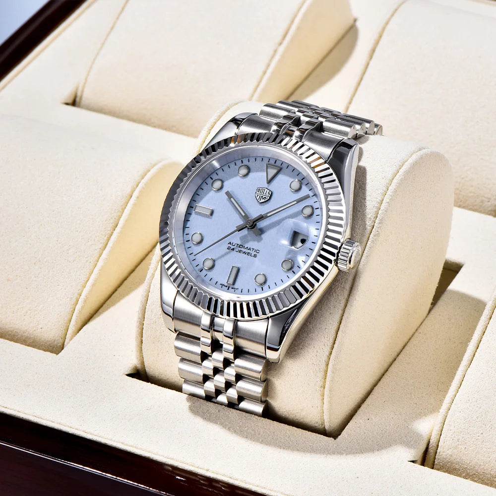 RollsTimi Men's Casual Mechanical Watch Luminous 40mm | RT-7930