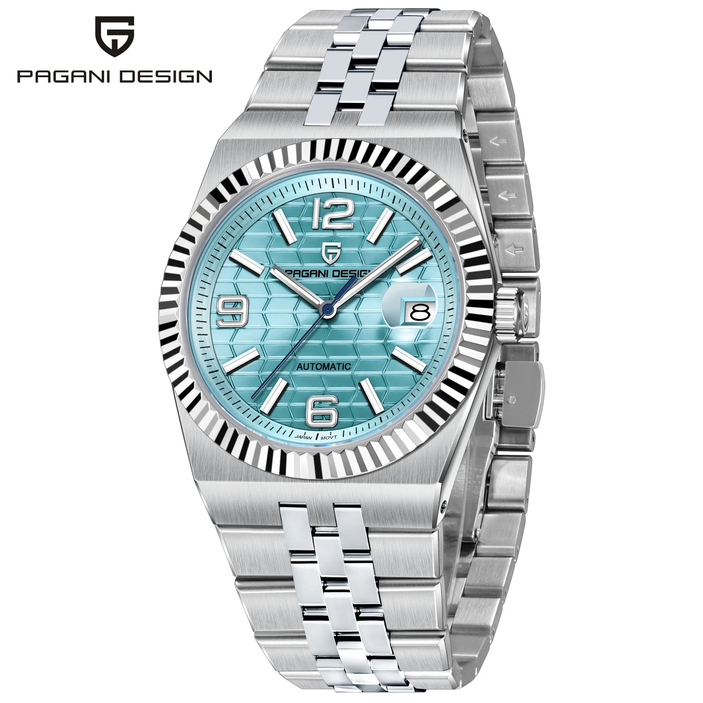 PAGANI DESIGN 3D Rhombus Dial Automatic Watch For Men 40.5mm | PD-YS027
