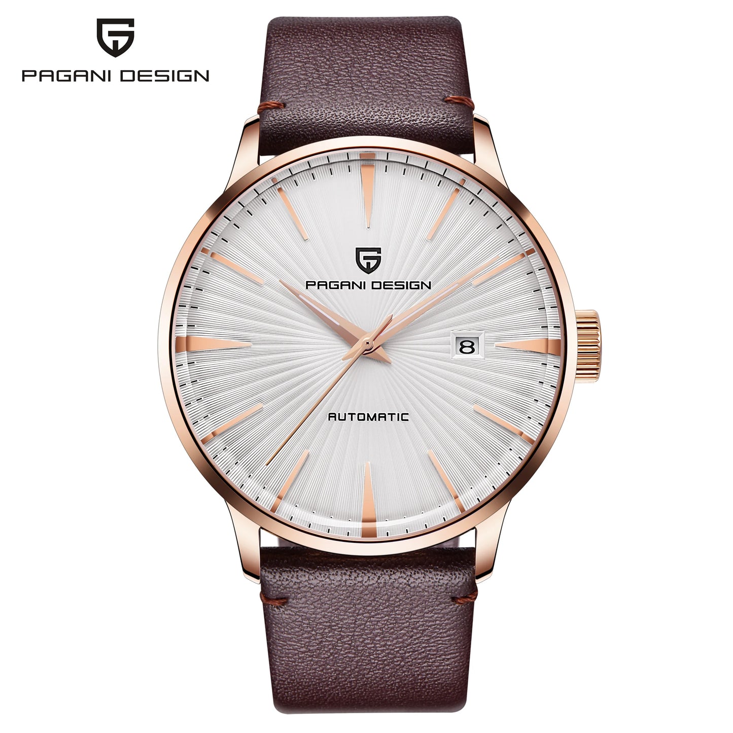PAGANI DESIGN Men's Watches Automatic Date Wristwatch 43mm | PD-2770