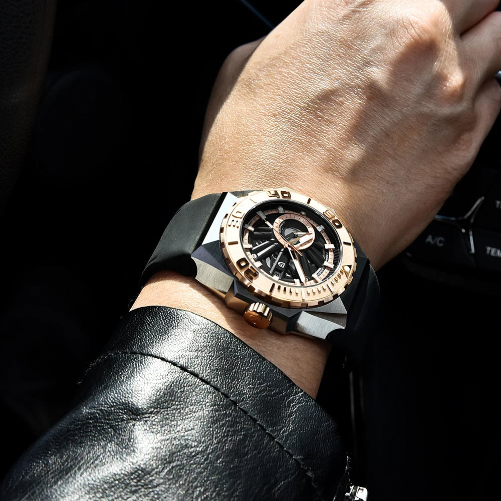 PAGANI DESIGN Men Automatic NH39 Movement Sapphire Watch 47.5mm | PD-YS007