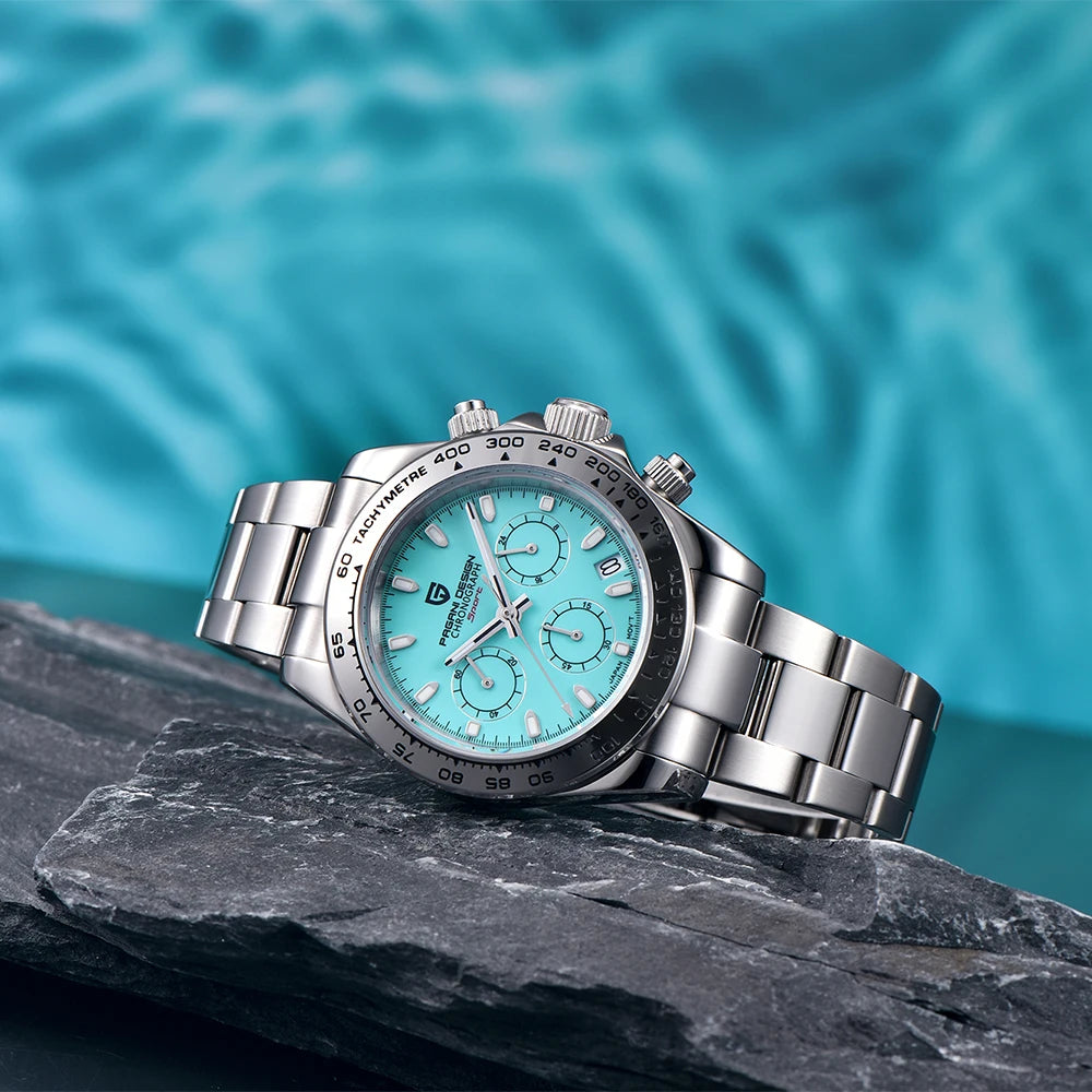 PAGANI DESIGN Stainless Steel Bezel Men Quartz 40mm | PD-1727