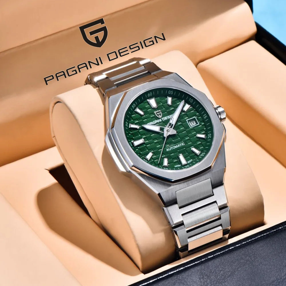 PAGANI DESIGN Mechanical Watch Business Sapphire Glass Automatic 40mm | PD-YS023