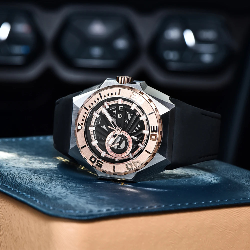 PAGANI DESIGN Men Automatic NH39 Movement Sapphire Watch 47.5mm | PD-YS007