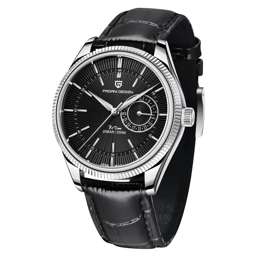 PAGANI DESIGN Men's Quartz Wristwatch Conceptual Border Crossing Calendar 43mm | PD-1689