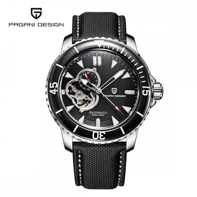 PAGANI DESIGN Men Automatic Watches Luxury Bezel NH39A 44mm | PD-1674