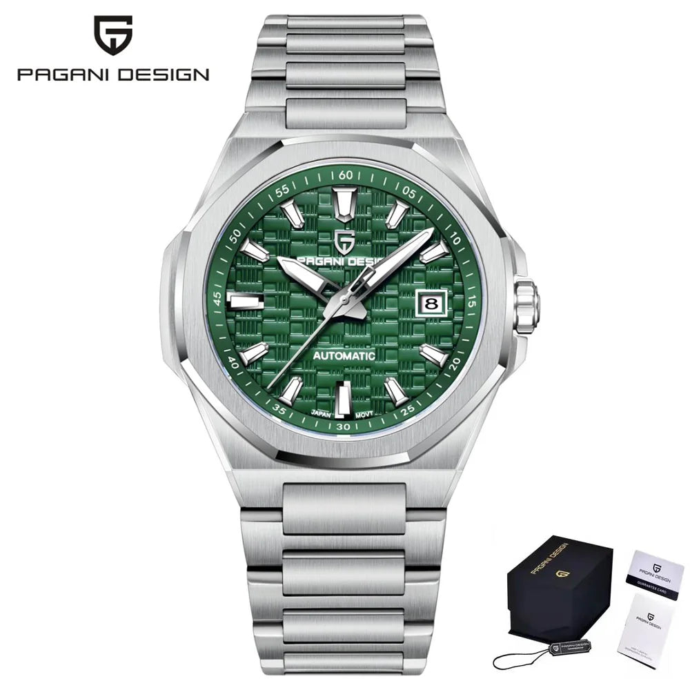 PAGANI DESIGN Mechanical Watch Business Sapphire Glass Automatic 40mm | PD-YS023