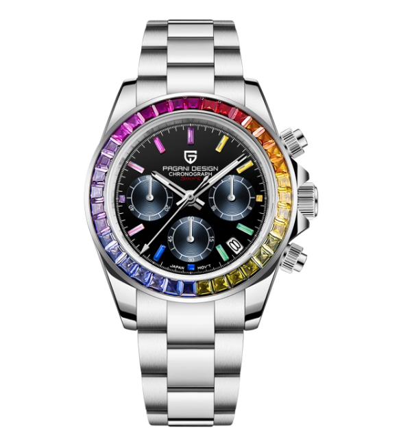PAGANI DESIGN Luxury Quartz Men's Watch 40mm | PD-1644