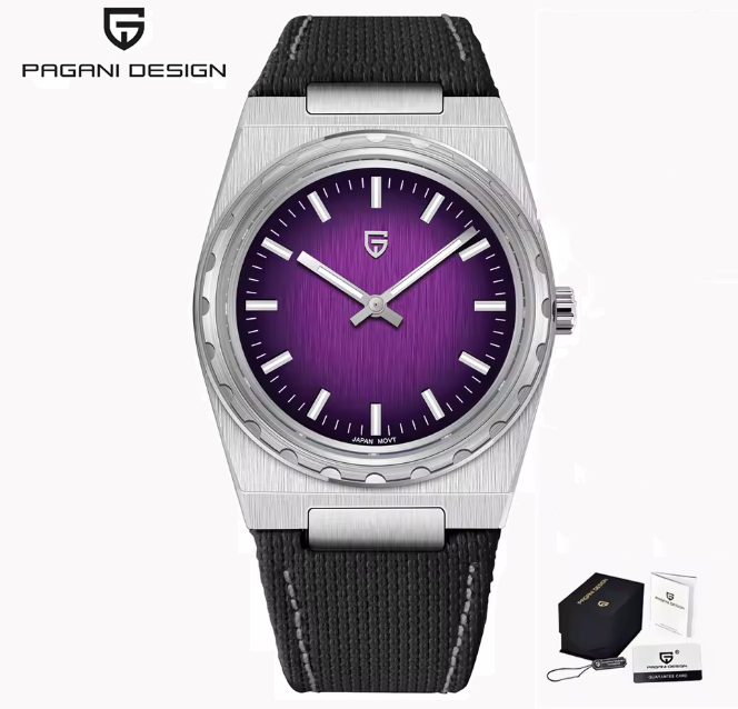 PAGANI DESIGN Men's Quartz Watches Ultra-Thin 7mm Series 37mm | PD-YS020