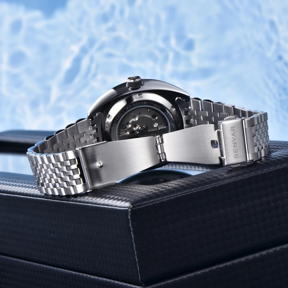 BENYAR New Luxury Men Diving Automatic Mechanical Watch 43mm | BY-5211