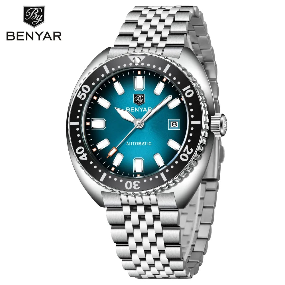 BENYAR New Luxury Men Diving Automatic Mechanical Watch 43mm | BY-5211
