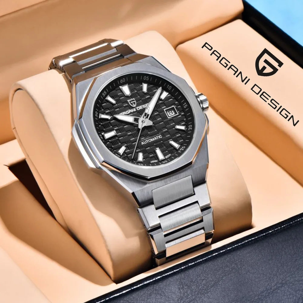 PAGANI DESIGN Mechanical Watch Business Sapphire Glass Automatic 40mm | PD-YS023