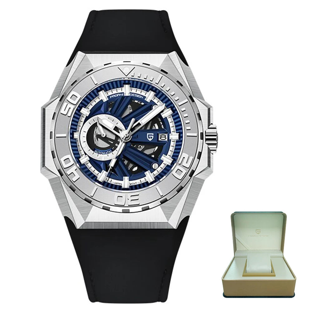 PAGANI DESIGN Men Automatic NH39 Movement Sapphire Watch 47.5mm | PD-YS007