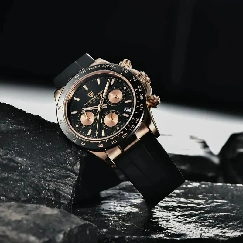 PAGANI DESIGN Quartz Men's Luxury Gold 40mm | PD-1664