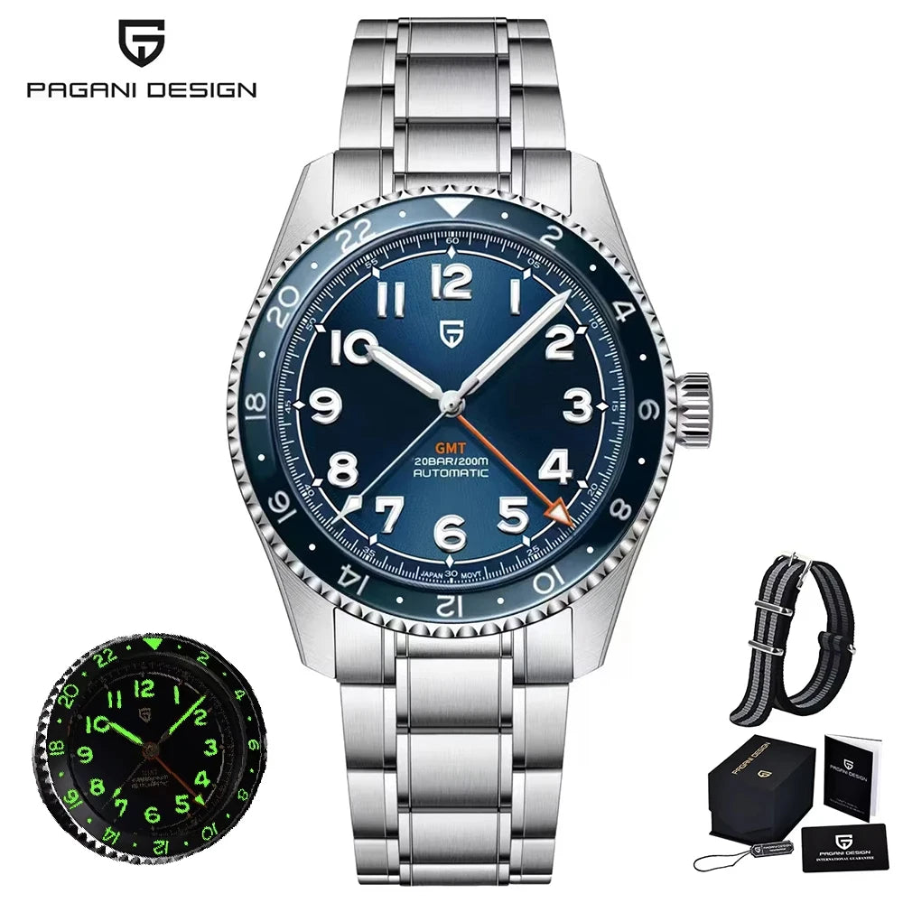 PAGANI DESIGN Luxury Automatic Mechanical Men's Watch 40mm | PD-1784