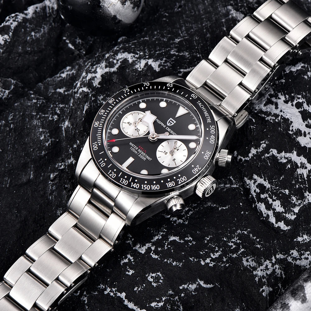 PAGANI DESIGN Men's Panda Quartz Watch 39.5mm | PD-1718