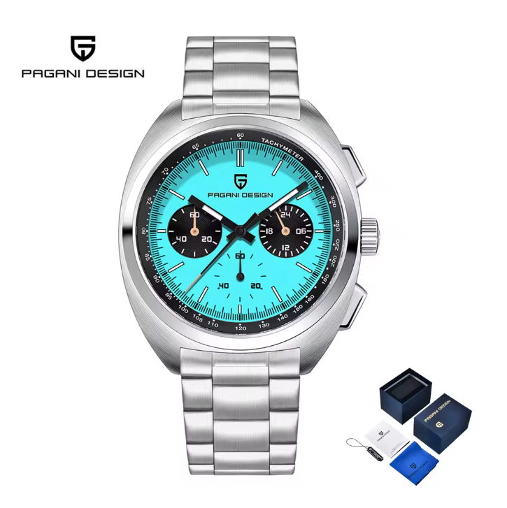 PAGANI DESIGN Men's Luxury Quartz Watch 39mm | PD-1782