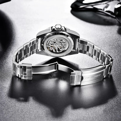 PAGANI DESIGN Men's Watch Stainless Steel Waterproof Mechanical 43mm | PD-1659