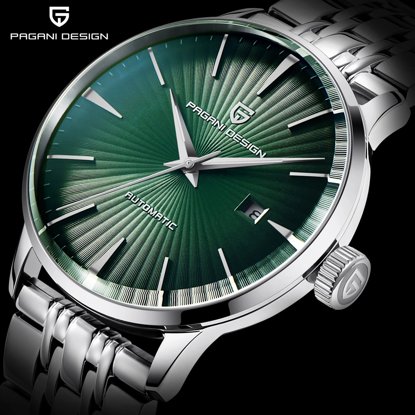 PAGANI DESIGN Men's Watches Automatic Date Wristwatch 43mm | PD-2770