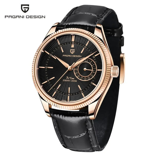 PAGANI DESIGN Men's Quartz Wristwatch Conceptual Border Crossing Calendar 43mm | PD-1689