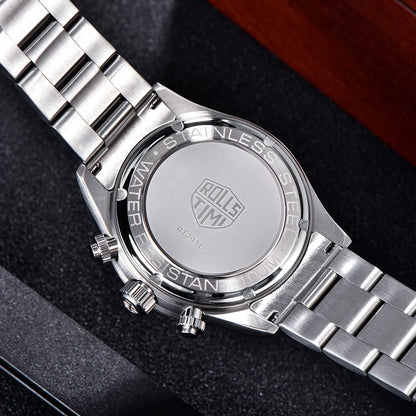 RollsTimi Retro Chronograph Quartz Watches Luxury 40mm | RT-7931