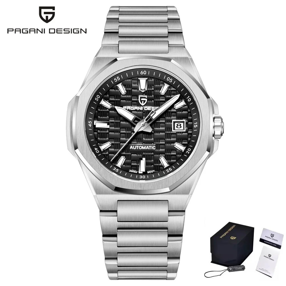PAGANI DESIGN Mechanical Watch Business Sapphire Glass Automatic 40mm | PD-YS023