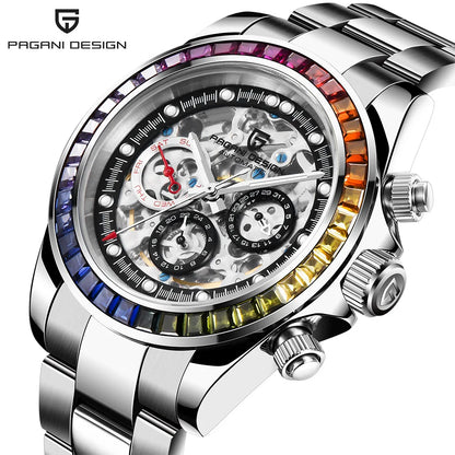 PAGANI DESIGN Men's Automatic Rainbow 40mm | PD-1653