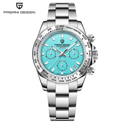 PAGANI DESIGN Stainless Steel Bezel Men Quartz 40mm | PD-1727